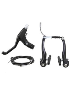 Alloy Front V-Brake W/Lever 408 Black.